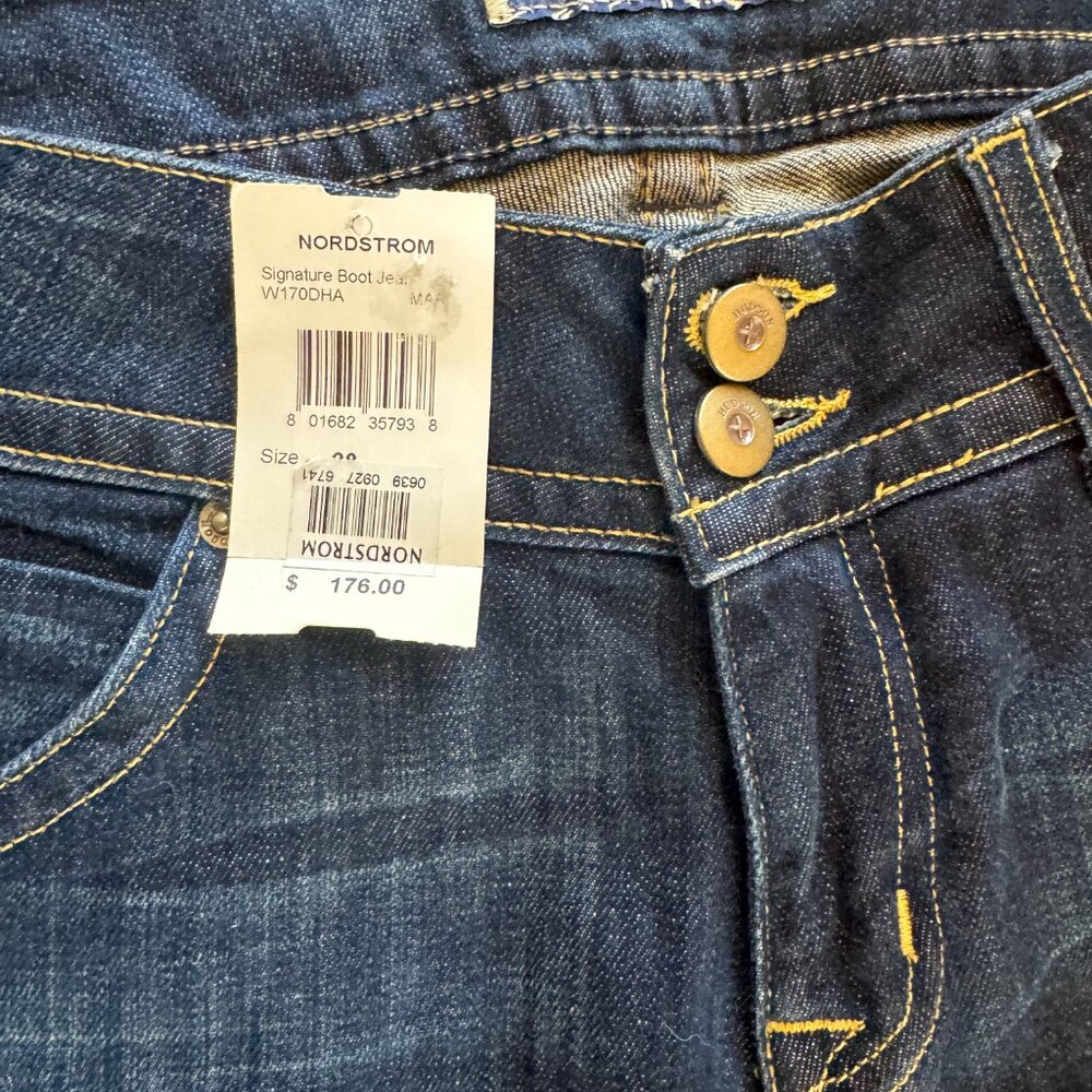NWT Hudson Signature Boot Cut Low Rise Sz 28 - Picture 5 of 14